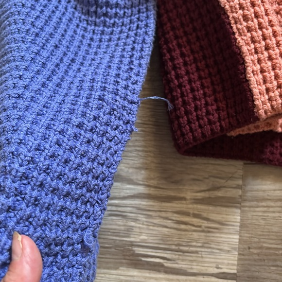 Free People Park City Colorblock Knit Turtleneck - Picture 9 of 9